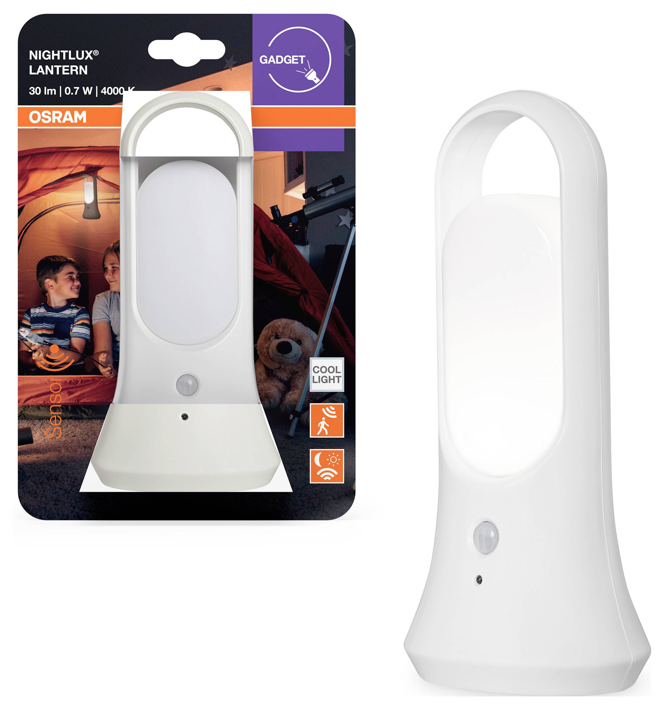 OSRAM HOMELIGHTING NIGHTLUX MOBILE LANTERN 4099854530876 LED-Nachtlicht Laterne LED-1