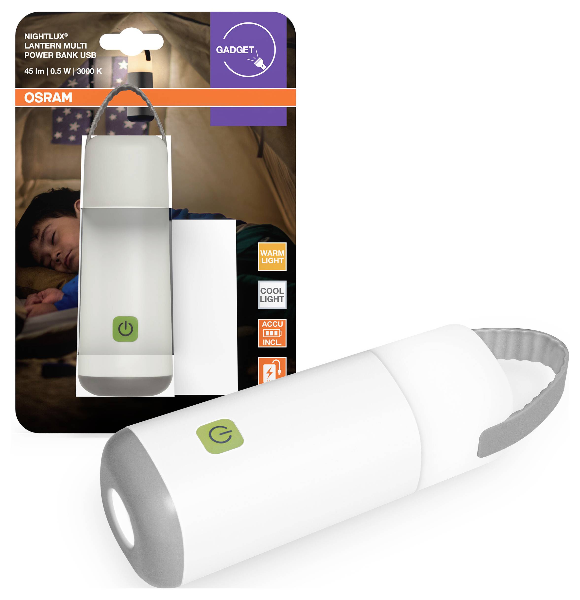 OSRAM HOMELIGHTING NIGHTLUX MOBILE MULTI Power-bank 4099854530913 LED-Nachtlicht-1