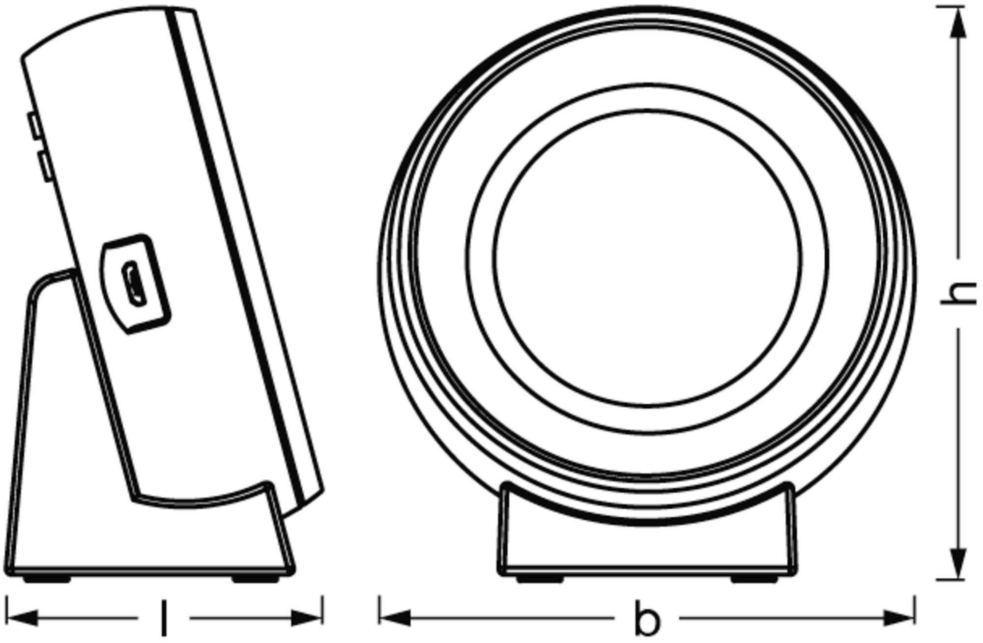 OSRAM HOMELIGHTING Nightlux Clock 0.3W 4099854530838 LED-Nachtlicht-4