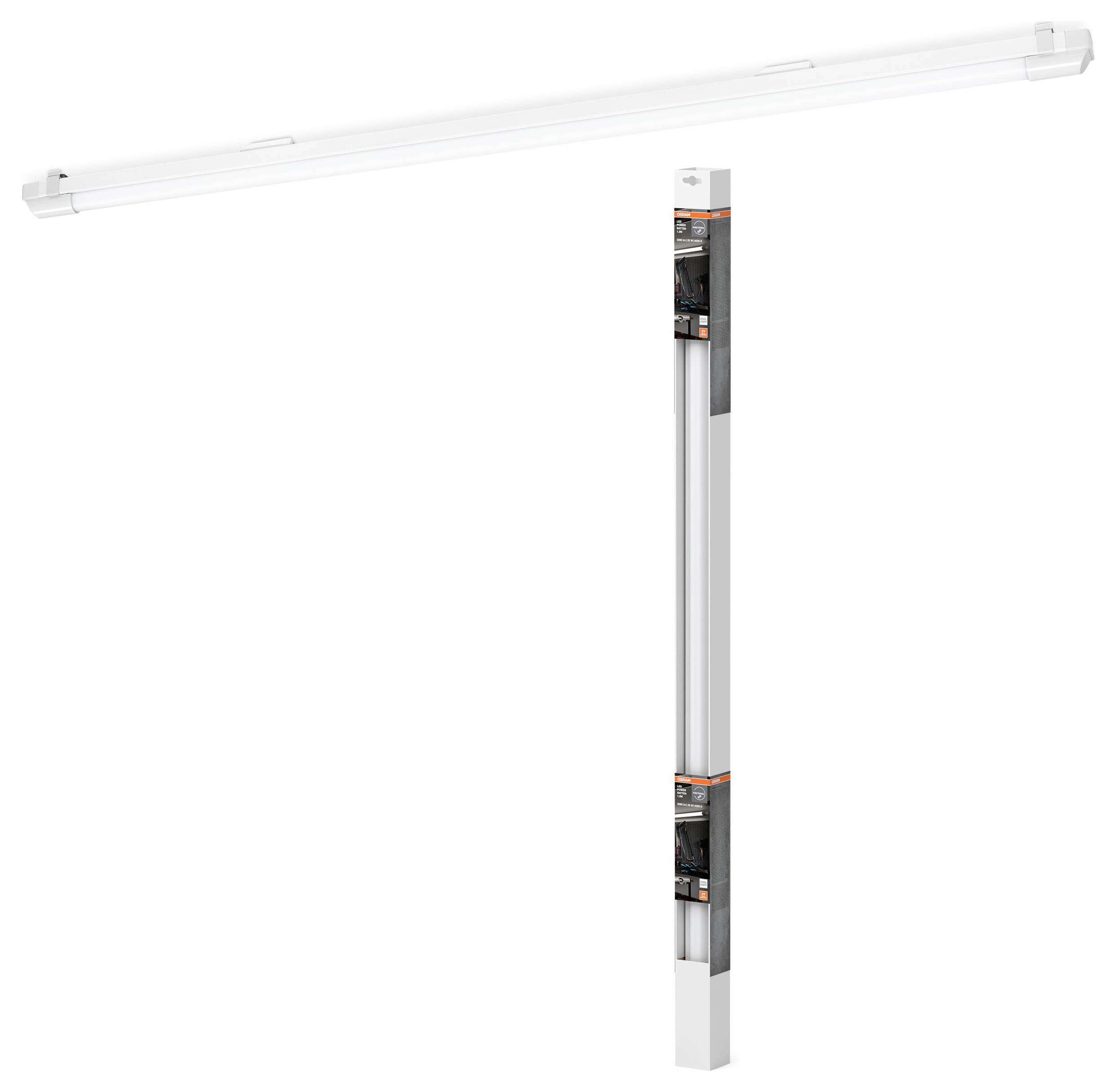 OSRAM HOMELIGHTING LED Power Batten 1200 mm 25 W 4000 K LED-Lichtleiste LED 25 W Neutralweiß-1