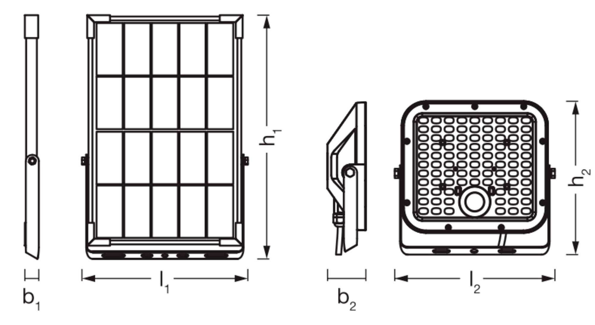 OSRAM HOMELIGHTING 4099854429439 Endura Flood Split Solar Sensor 30W 840 Remote control Solar-Gartenstrahler-3