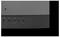 Das Bild zeigt einen Abschnitt eines Geräts mit verschiedenen Anschlüssen, die auf einem dunklen Hintergrund als HDMI, DisplayPort, KVM1 und KVM2 gekennzeichnet sind.
