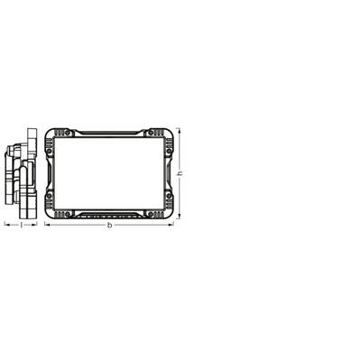 OSRAM HOMELIGHTING LED Worklight Panel 50W 4000K LED-Baustrahler 50 W 4099854430350-3