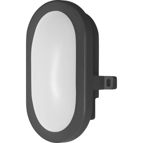 OSRAM HOMELIGHTING LED Bulkhead 6W 4000K Black LED-Wandleuchte
