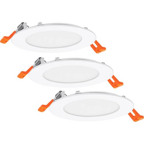 Thumbnail - OSRAM Downlight Slim Set 3 x 120mm 3000K 4099854445903 LED-Außenwandleuchte 8.00 W Weiß
