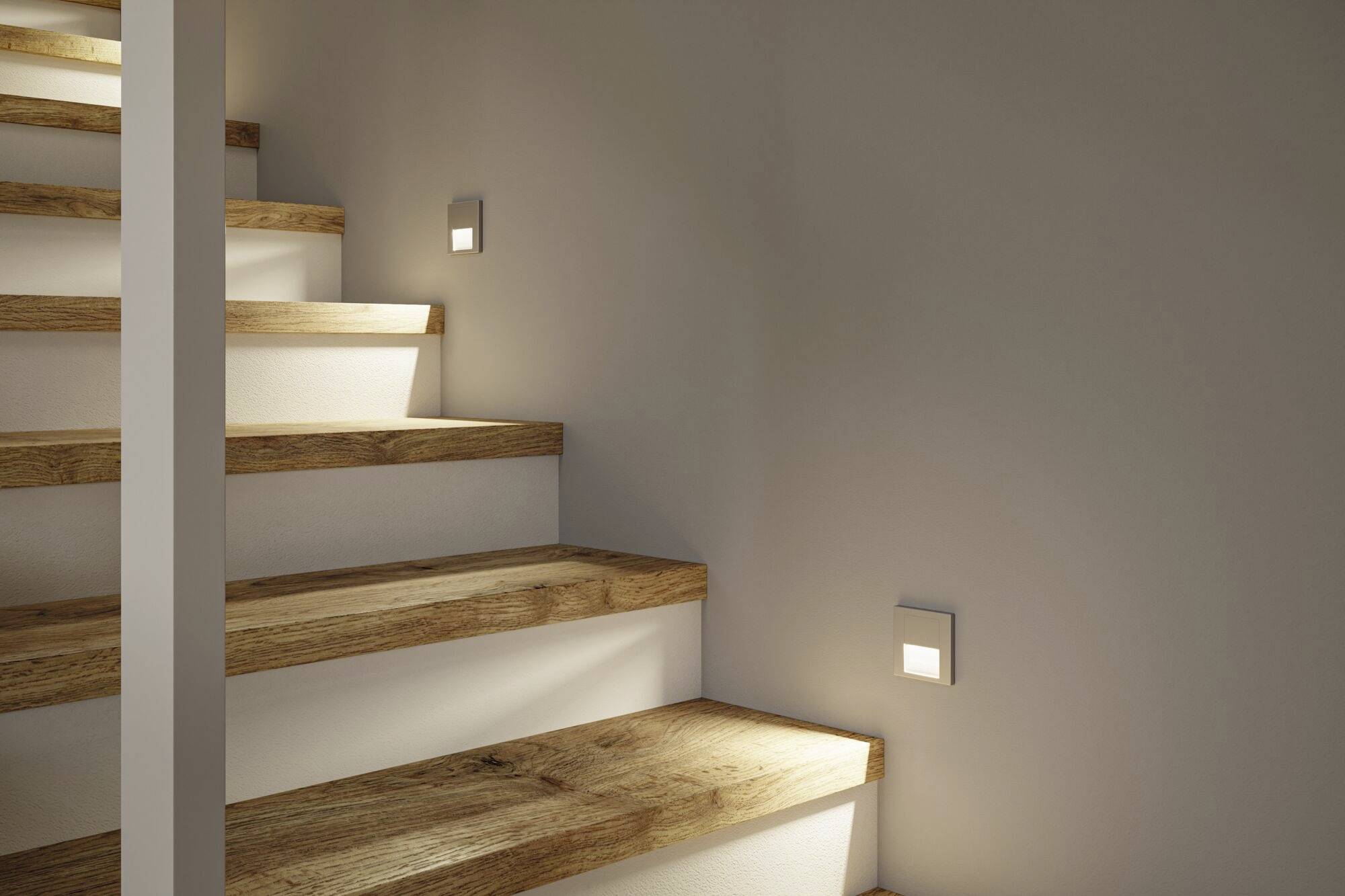 Paulmann 80003 Tsaro eckig 80x36mm 1W 80lm 230V 2700K Wandeinbauleuchte LED 1 W Chrom (matt)-8