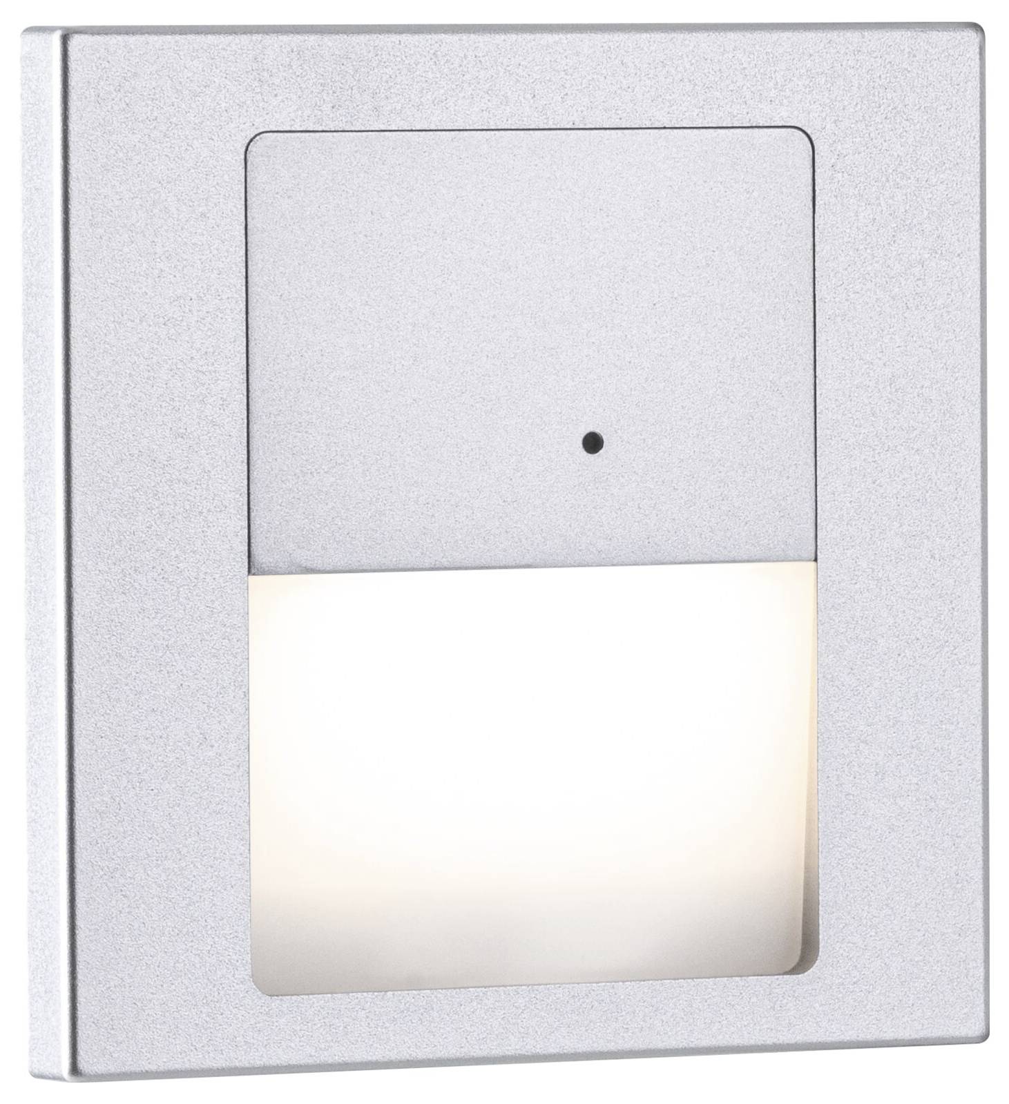 Paulmann 80003 Tsaro eckig 80x36mm 1W 80lm 230V 2700K Wandeinbauleuchte LED 1 W Chrom (matt)-1