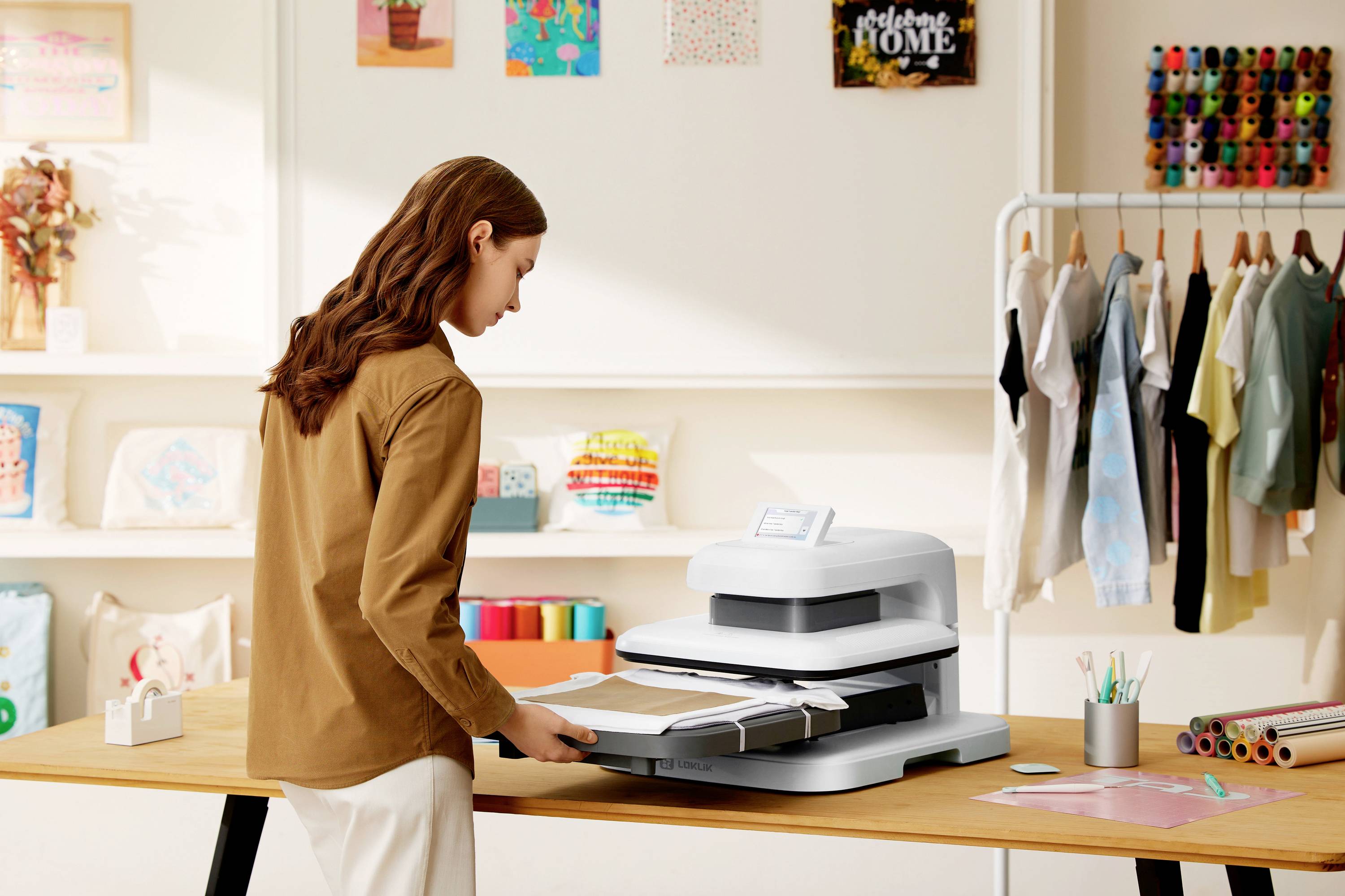 Loklik ImPress Auto 2 Smart Heizpresse Blau-12