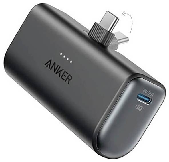 Thumbnail - Anker A1653H11 Powerbank 5000 mAh PoweriQ USB-C® Schwarz
