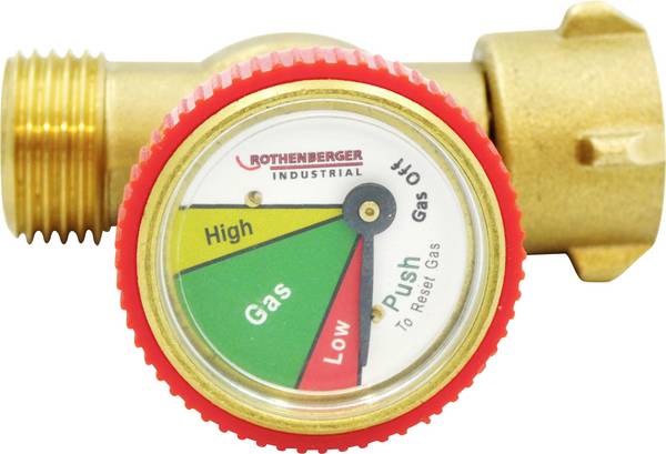 Rothenberger Gas-Füllstandsmessgerät  1500004960 Gas OFF
