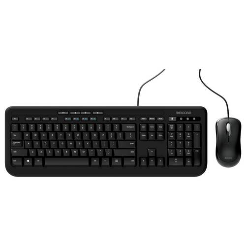 Incase Wired Desktop 600 (Tastatur & Maus) Kabelgebunden Tastatur, Maus-Set Deutsch, QWERTZ Schwarz