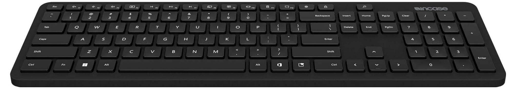 Incase Kabellos Tastatur Deutsch, QWERTZ Schwarz-1