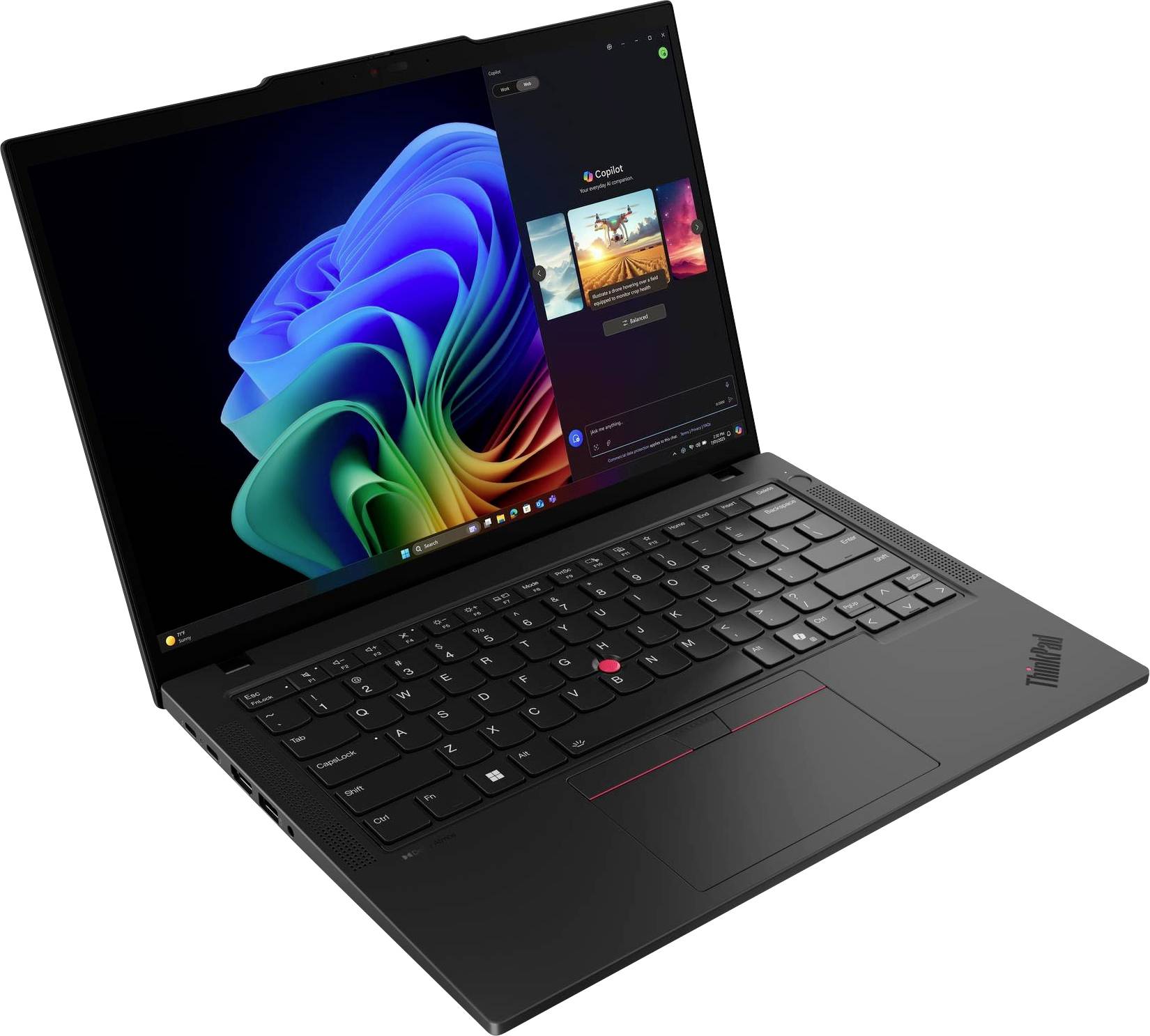 Lenovo Notebook 21QJ00DTGE 35.6 cm (14 Zoll) WUXGA AMD Ryzen AI 7 350 32 GB RAM 1 TB SSD Deutsch, QWERTZ AMD AMD Radeon™...