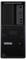 Frontansicht des Lenovo ThinkStation P3 Desktop-Turms mit Wabengitterbelüftungsdesign und mehreren Anschlüssen wie USB und Audio auf dem Frontpanel.