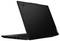 Ein schwarzer Laptop mit elegantem, minimalistischem Design, der Anschlüsse an der Seite zeigt. Der Deckel weist ein kleines Logo auf und betont damit moderne Ästhetik.