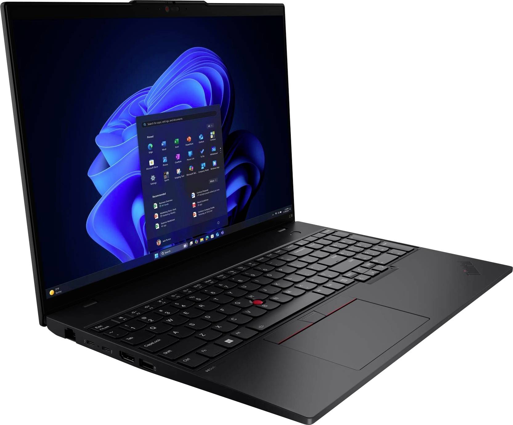 Lenovo Notebook 21SA002HGE 40.6 cm (16 Zoll) WUXGA Intel® Core™ Ultra 5 225U 16 GB RAM 512 GB SSD Deutsch, QWERTZ Intel ...