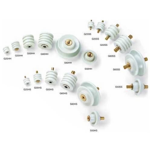 Widap 780010 Keramikisolator (Ø x H) 60 mm x 60 mm M10 Keramik 1 St.