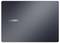 Geschlossener Laptop mit einer dunklen, eleganten Oberfläche. Das Logo auf dem Deckel liest sich „ASUS ExpertBook".