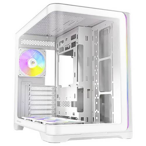Antec 0-761345-10226-1 Midi-Tower PC-Gehäuse Weiß Seitenfenster