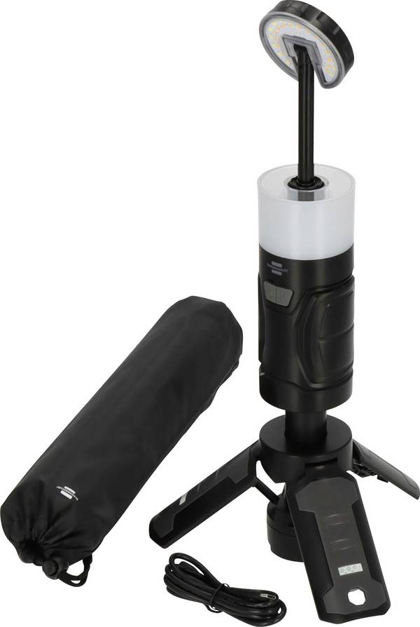 Brennenstuhl 1173740008 UL 400 AT  Arbeitsleuchte, Camping-Leuchte  400 lm  540 g Schwarz, Weiß