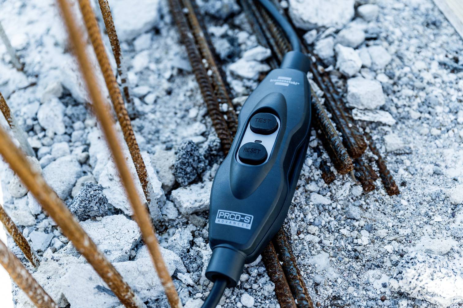 Brennenstuhl 1290680 Personenschutz-Zwischenschalter PRCD-S Schwarz, Grau IP55-1