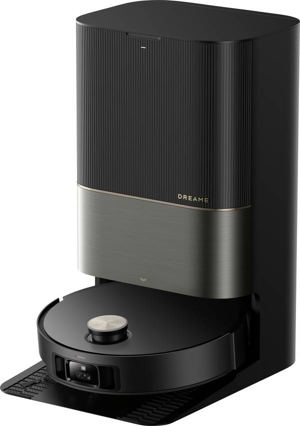 dreame X50 Ultra Saugroboter Schwarz, Edelstahl mit Wischfunktion