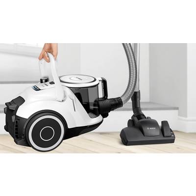 Bosch beutelloster Staubsauger GS41 Serie 6, weiß Staubsauger ohne Beutel 700 W Beutellos-1