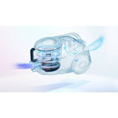Bosch beutelloser Staubsauger ProFamily GS41 Serie 6, blau Staubsauger ohne Beutel 750 W Beutellos-4