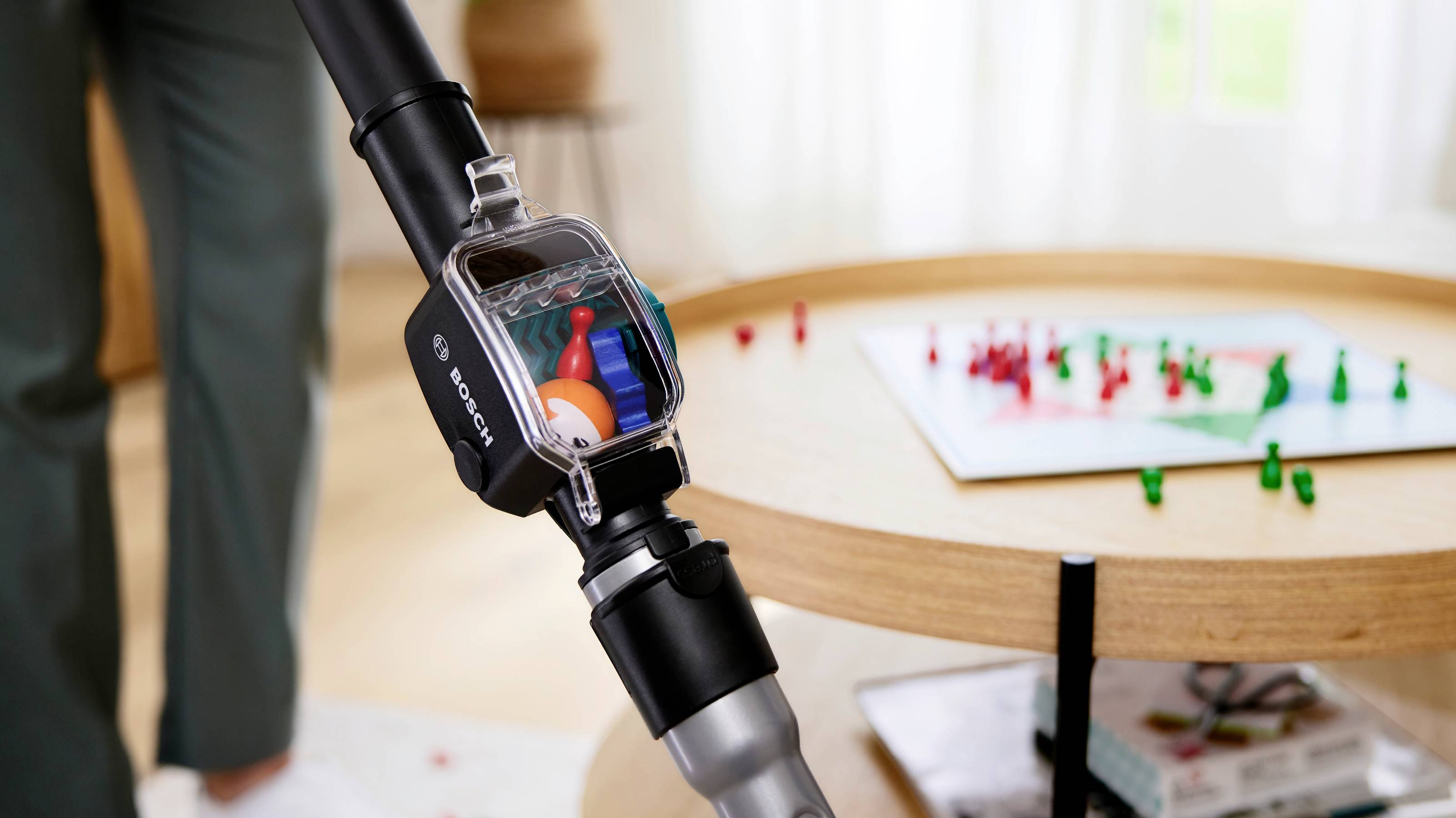 Bosch beutelloser Staubsauger ProFamily GS41 Serie 6, blau Staubsauger ohne Beutel Beutellos-5