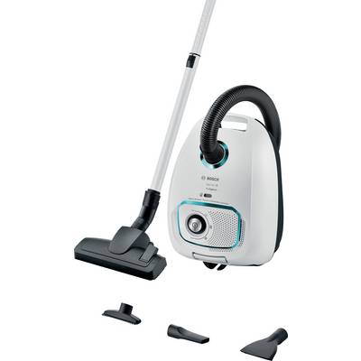Bosch Bodenstaubsauger BGD41HYG | Beutelstaubsauger Serie 4 ProHygienic | 600W | UltraAllergy Filter | 11m Radius | weiß-0