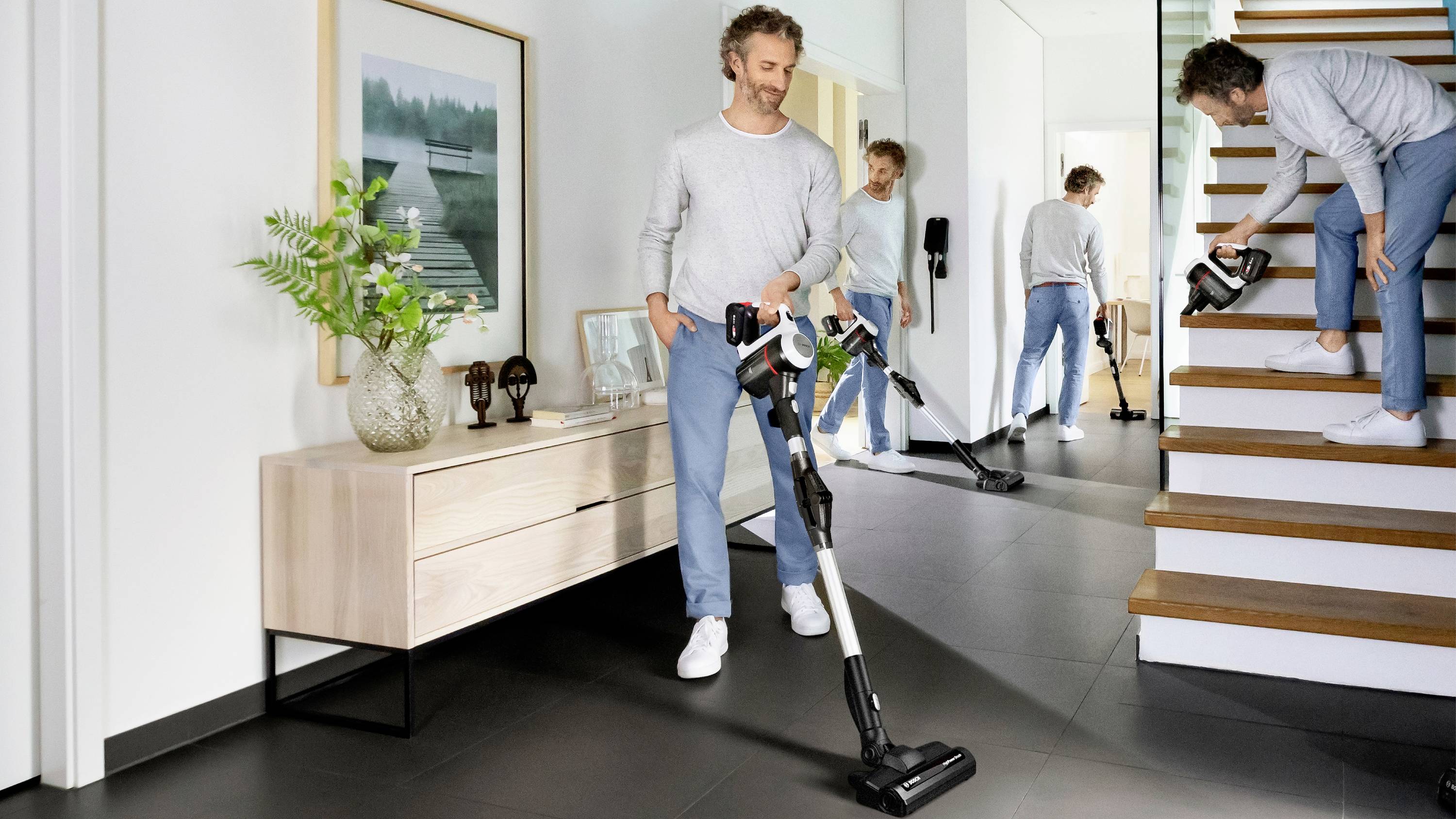 Bosch Unlimited 7, weiß, 5Ah Akku Staubsauger-8