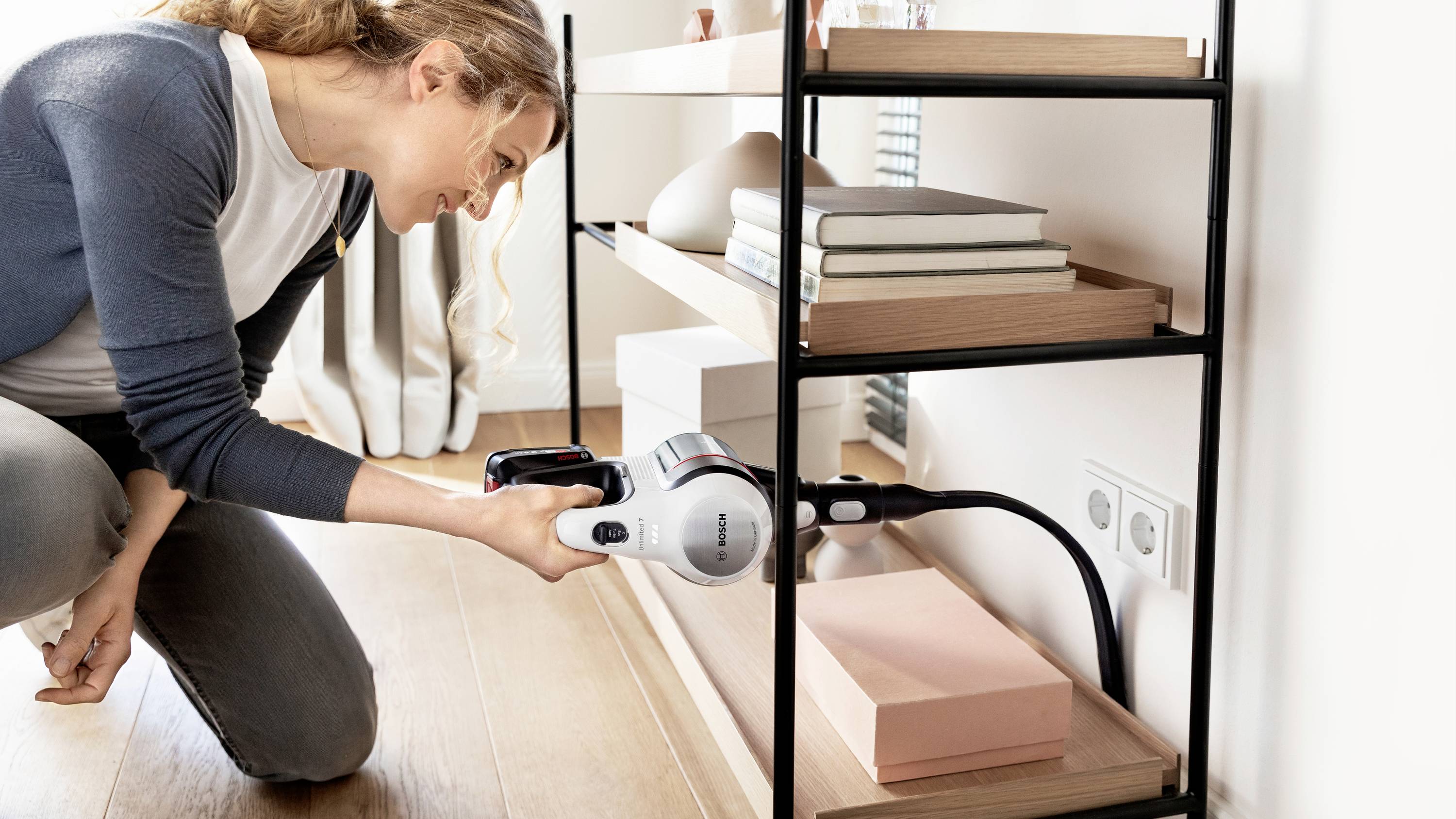 Bosch Unlimited 7, weiß, 5Ah Akku Staubsauger-17