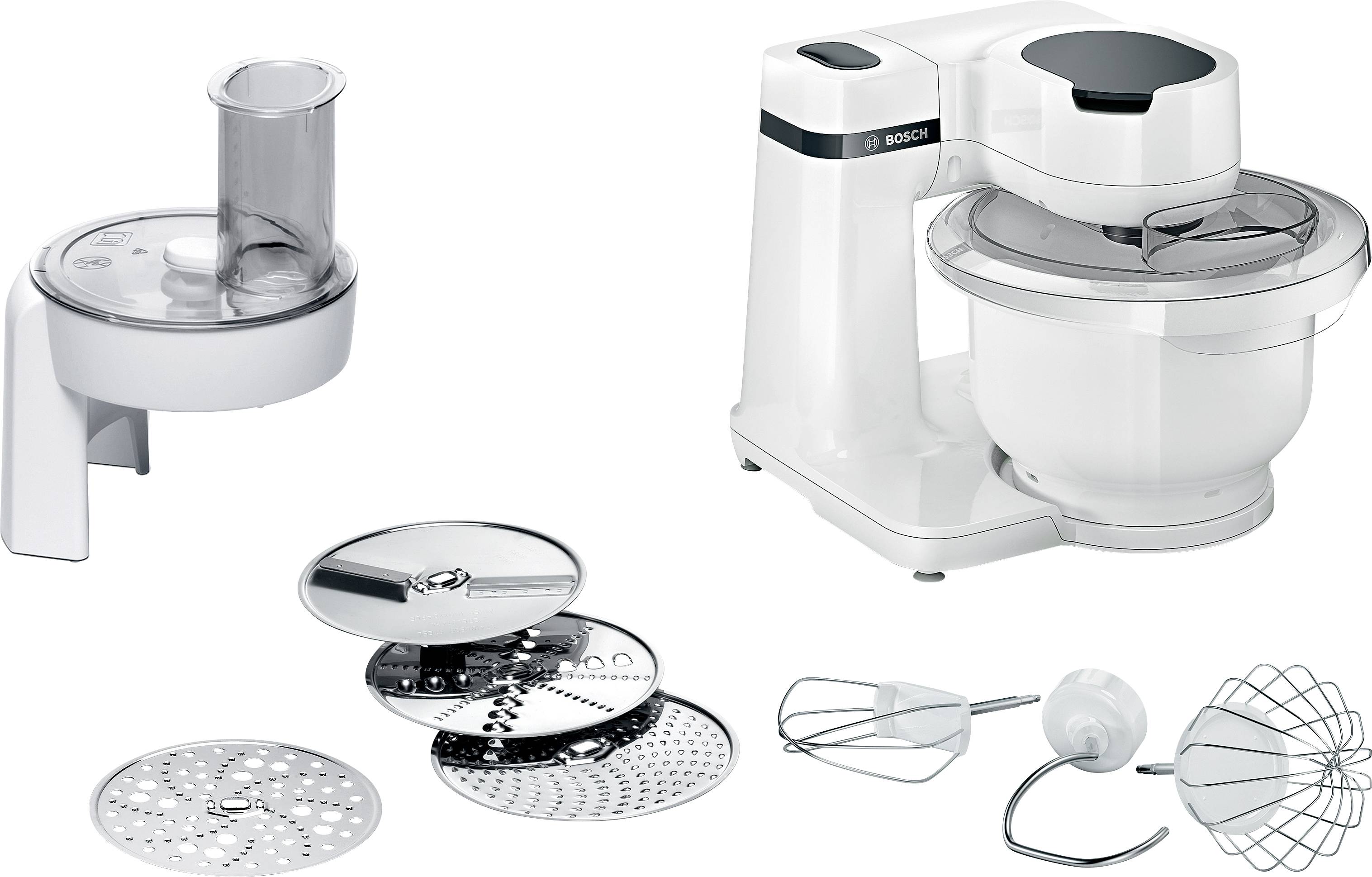 Bosch MUM Serie 2, 700 Watt Robot da cucina 700 W Bianco