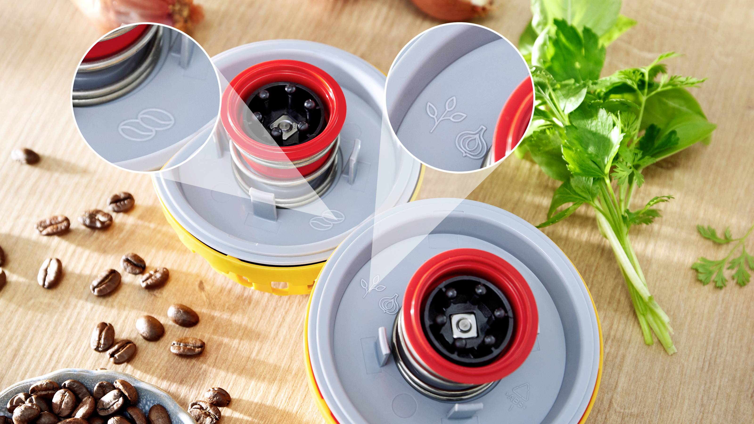 Bosch 3 in 1 Mühle Zerkleinerer für Bosch Küchenmaschine Serie 6 und 8 Zerkleinerer Schwarz-6