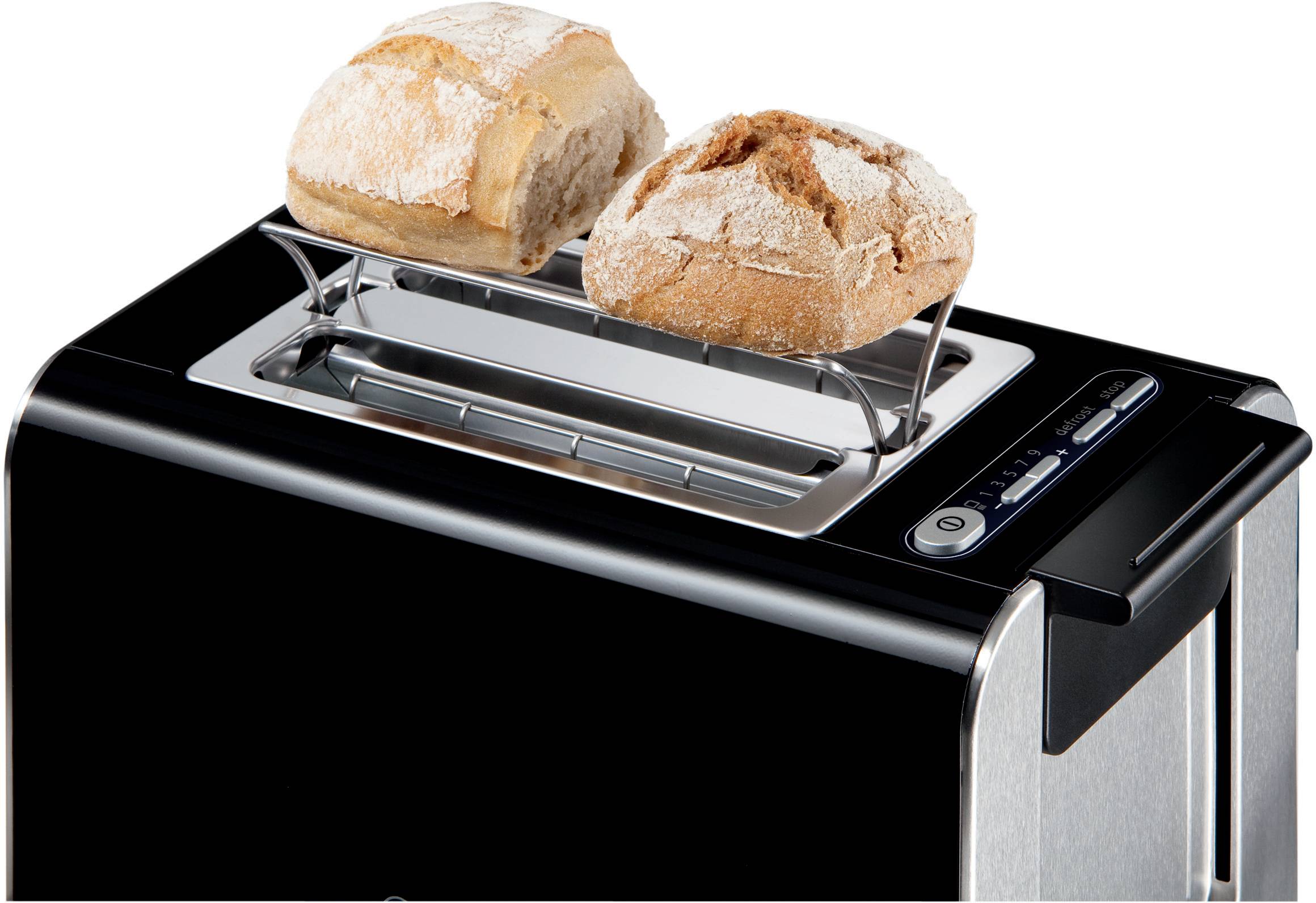 Bosch Kompakt Styline, schwarz Toaster Schwarz-1