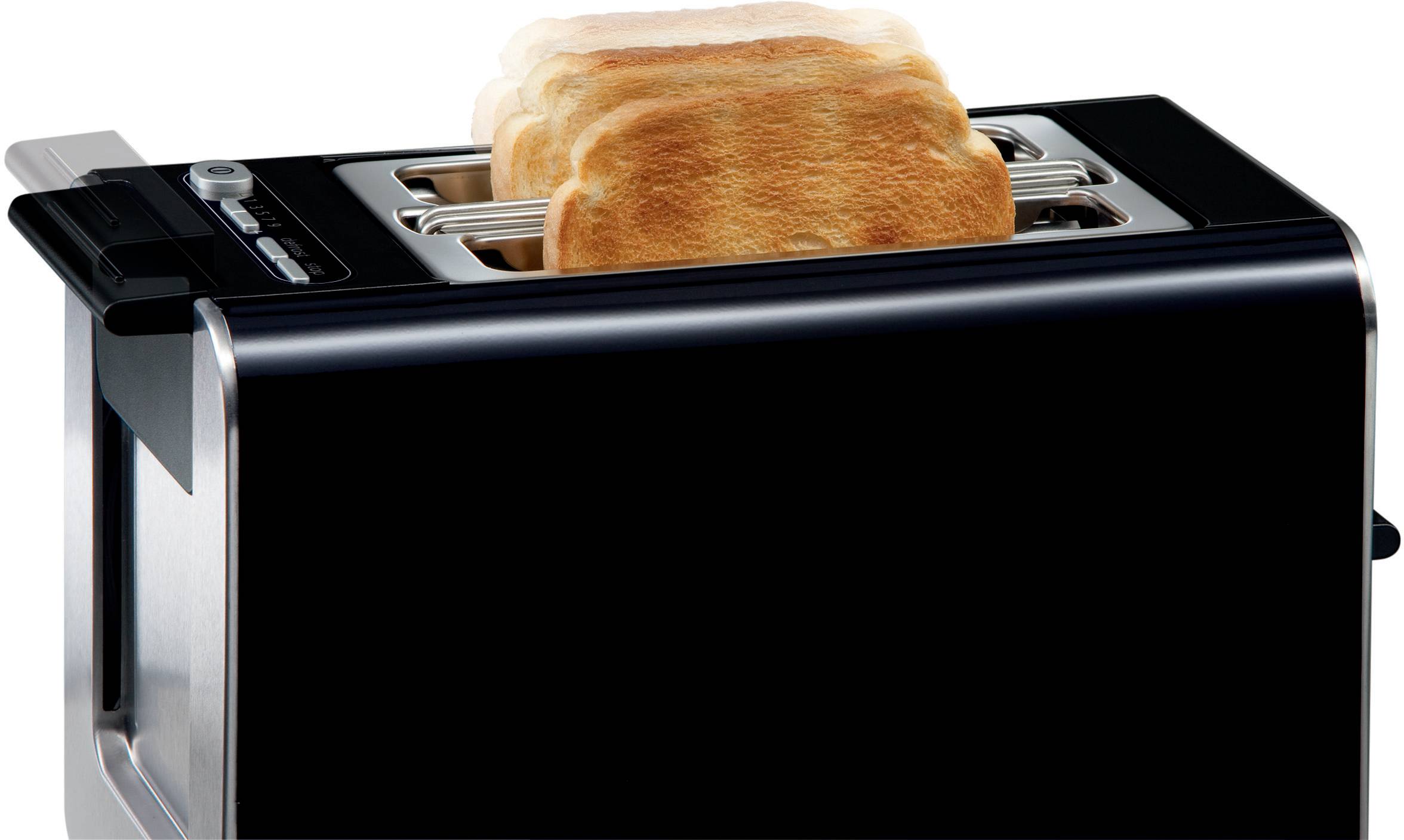 Bosch Kompakt Styline, schwarz Toaster Schwarz-5