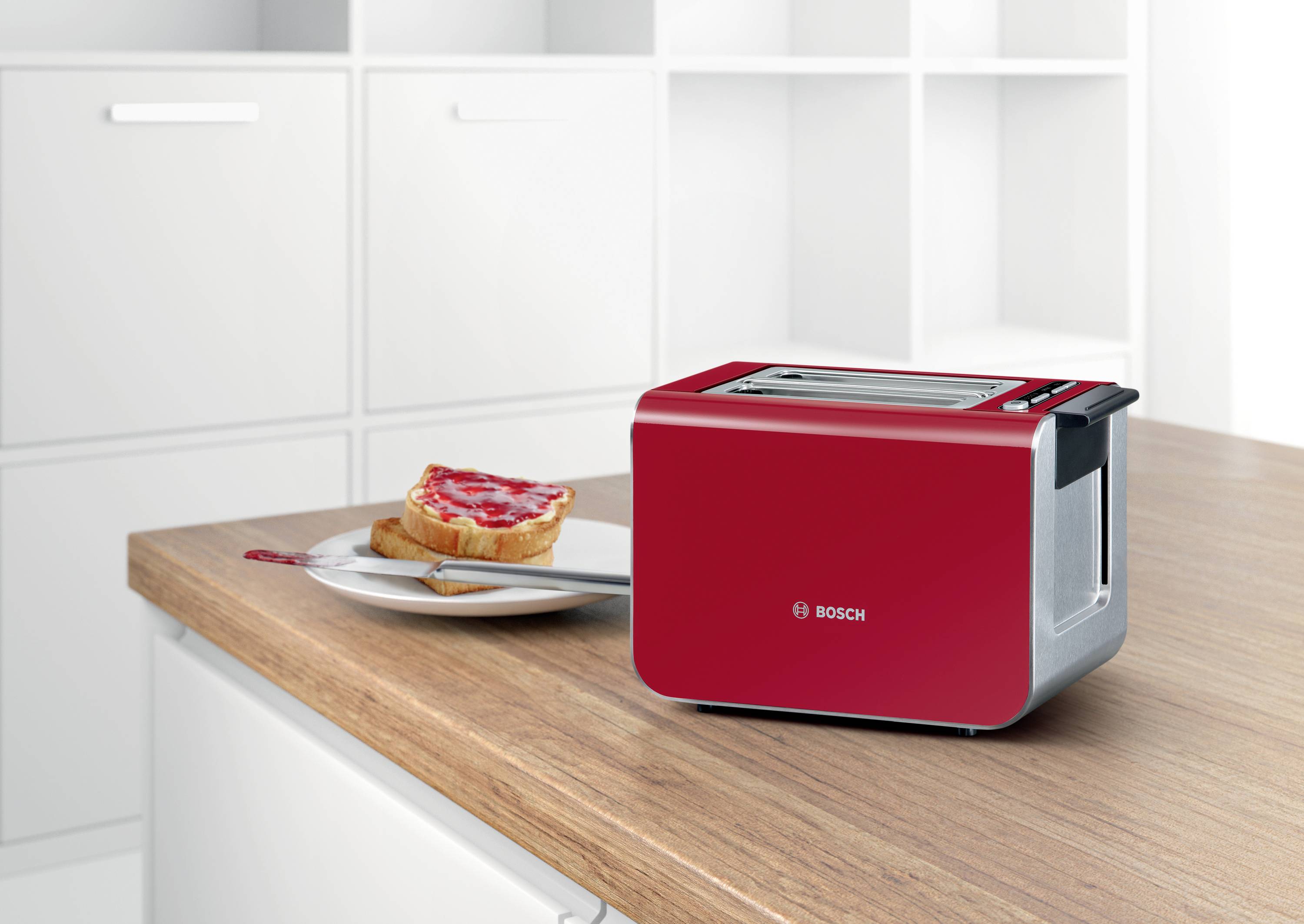 Bosch Kompakt Styline, rot Toaster Rot-7