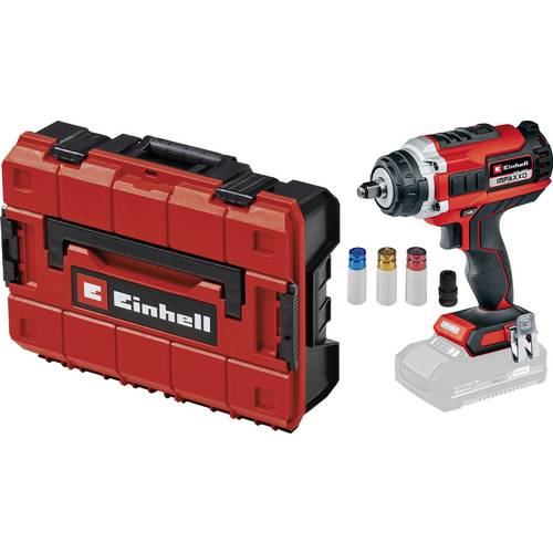 Einhell 4510070+4540011 Akku-Schlagschrauber 400 Nm 18 V Anzahl mitgelieferte Akkus 0 Li-Ion inkl. E-Case, ohne Ladegerä...