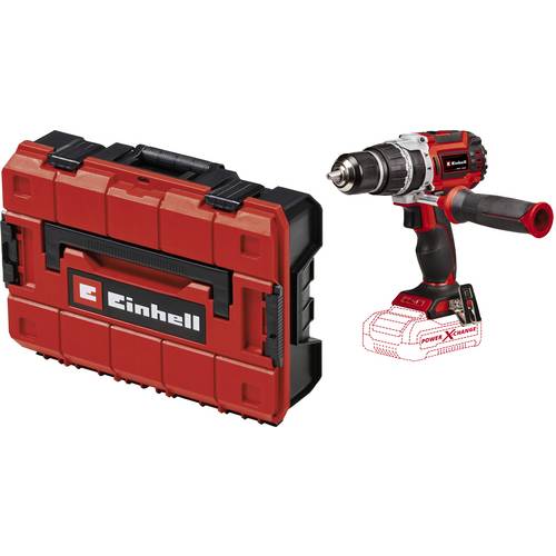 Einhell 4514205+4540011 Akku-Schlagbohrschrauber 18 V ohne Akku, ohne Ladegerät, bürstenlos, inkl. Koffer