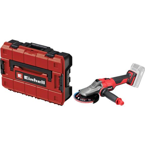 Einhell 4431175+4540011 Akku-Winkelschleifer 125 mm ohne Akku, ohne Ladegerät, inkl. E-Case 700 W 18 V 2.5 mAh
