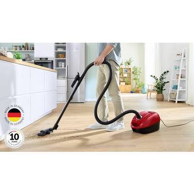 Bosch Staubsauger mit Beutel, Serie 4, rot Staubsauger mit Beutel 600 W mit Staubbeutel-1