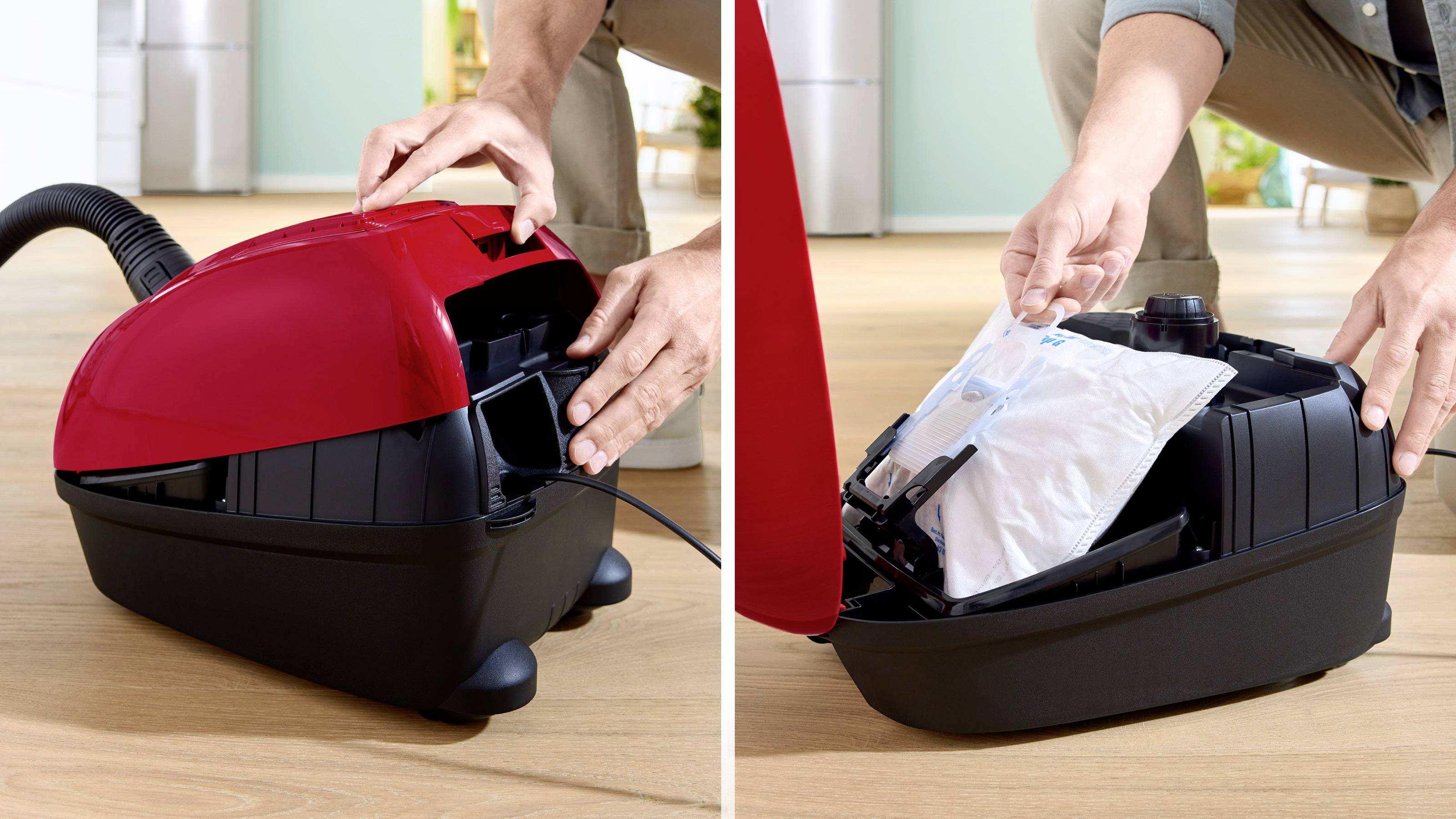 Bosch Staubsauger mit Beutel, Serie 4, rot Staubsauger mit Beutel-9
