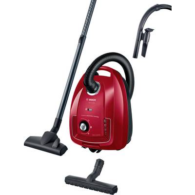 Bosch Staubsauger mit Beutel, Serie 4, rot Staubsauger mit Beutel 600 W mit Staubbeutel-0