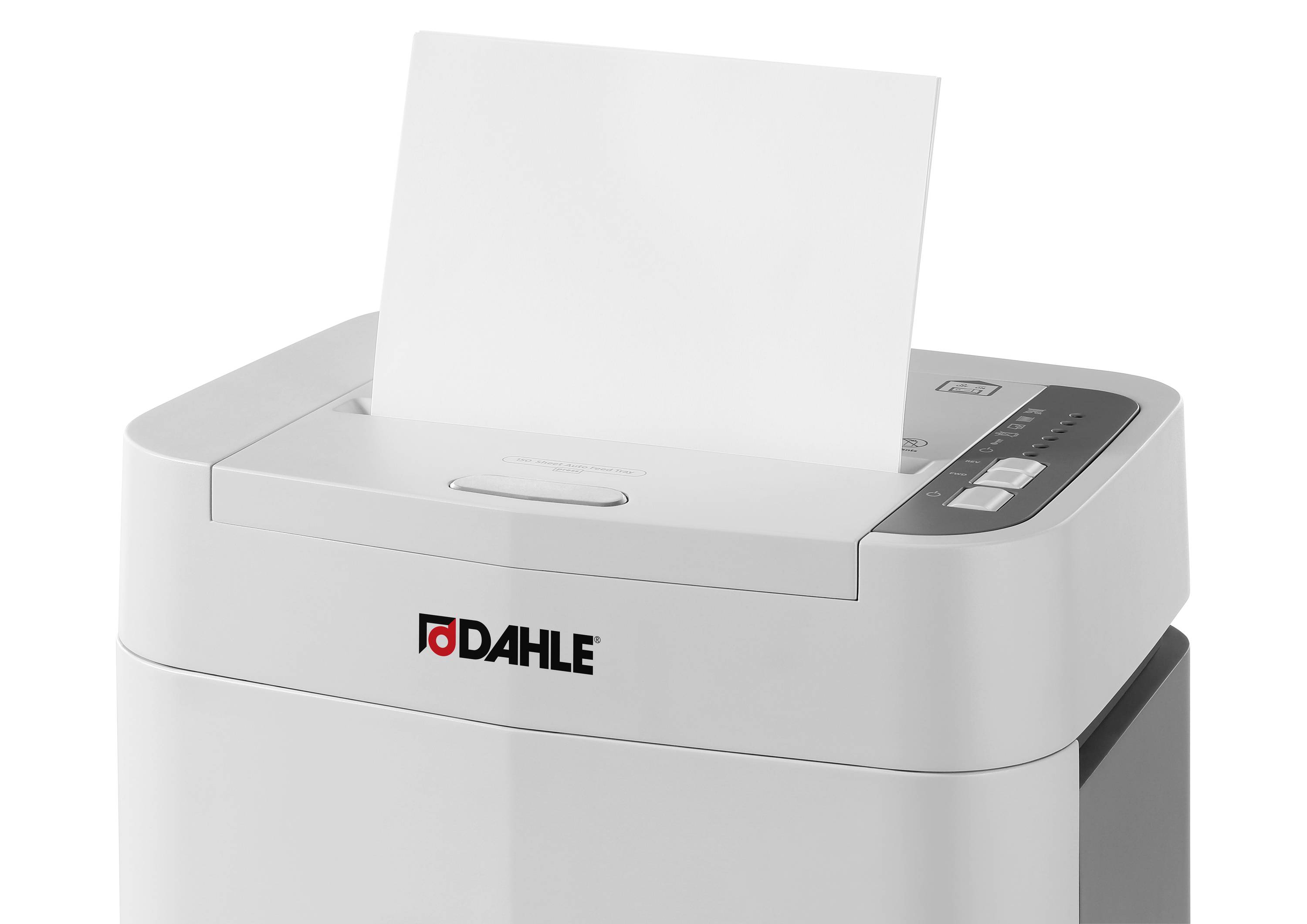 Dahle ShredMATIC 150 Aktenvernichter 150 Blatt Partikelschnitt 4 x 12 mm P-4 24 l Vernichtet auch Büroklammern, Heftklam-9