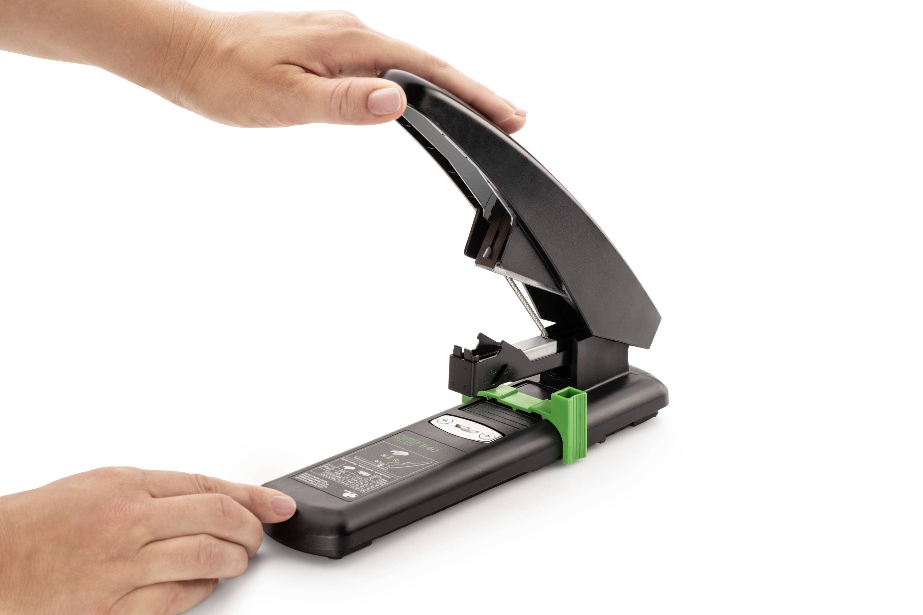 NOVUS DAHLE - Blockheftgerät B40 re+new schwarz bis-6