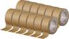 TOOLCRAFT 2xTO-10194390 Packband Braun (L x B) 50 m x 50 mm 12 St.