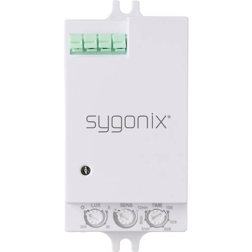 Sygonix SY-6879924 Decke, Wand Präsenzmelder 180 °, 360 ° Relais Weiß