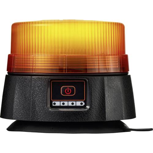 VOLTCRAFT Rundumleuchte VC-17200360 5 V/DC über DC-Eingang Magnetfuß, Saugnapf, USB-Stecker Orange