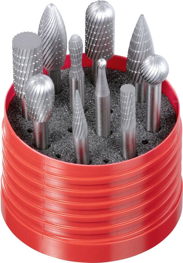 LUKAS-ERZETT A12390003 Fräser-Set HSS Schaftdurchmesser 6 mm