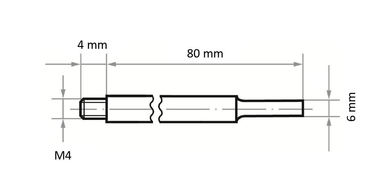 LUKAS-ERZETT A36300404 Werkzeugadapter WADI 0404 für SFI 30x5 mm | Aufnahme M4 | Schaft 6 mm 1 St.-4